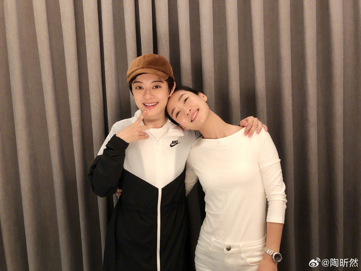 陶昕然與孫儷經常聚會。