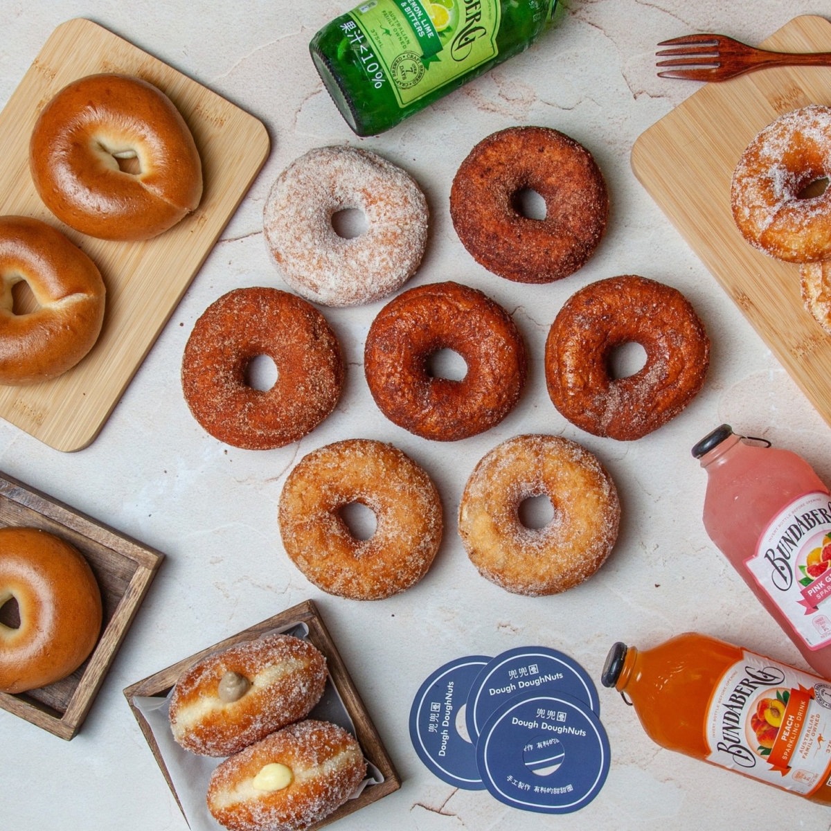 鹽埕新樂街夜市美食推薦2.Dough DoughNuts兜兜圈