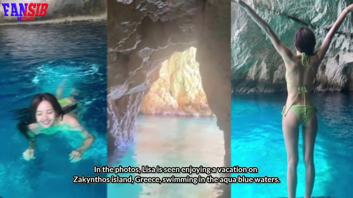 Lisa去年夏天與緋聞男友首富Frédéric一家人家庭旅遊。