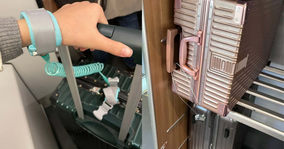 行李移動時最容易發生被偷竊的狀況