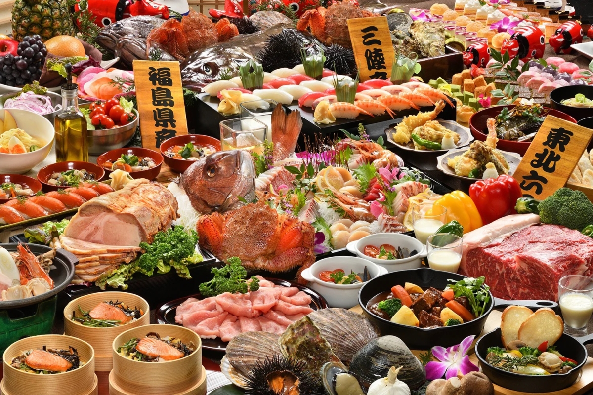 許多台灣民眾到日本旅遊時都會特別品嚐當地的Buffet盛宴。
