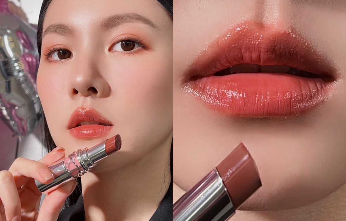 YSL「情挑誘光水唇膏」#205 NUDESELF 純慾赤裸