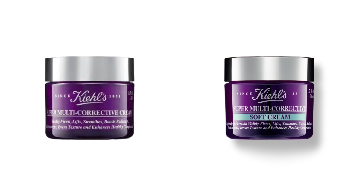 Kiehl's 超進化全能修護超級乳霜50ml，NT$2,900/超進化無油抗老乳霜50ml，NT$2,900