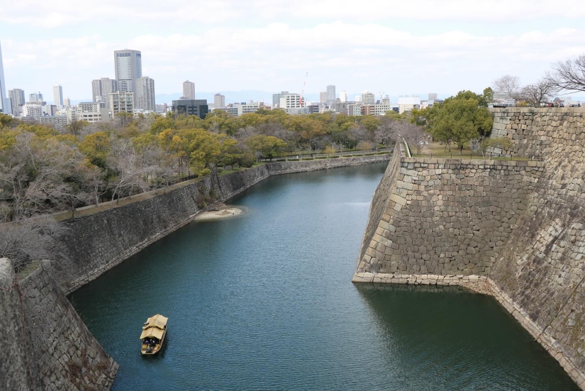 大阪城護城河