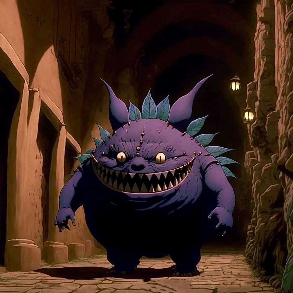 AI宮崎駿版的耿鬼