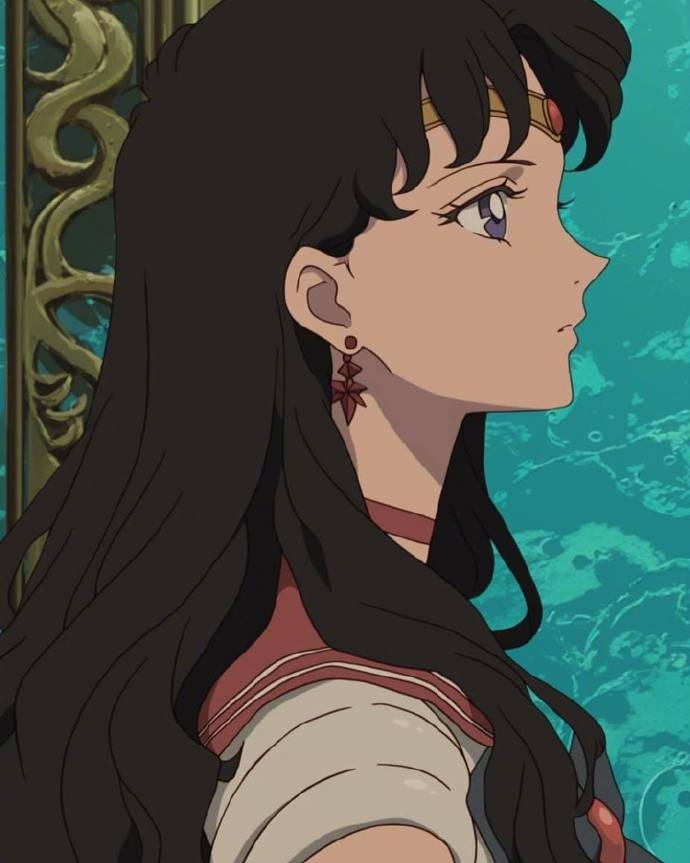 吉卜力畫風的火野麗