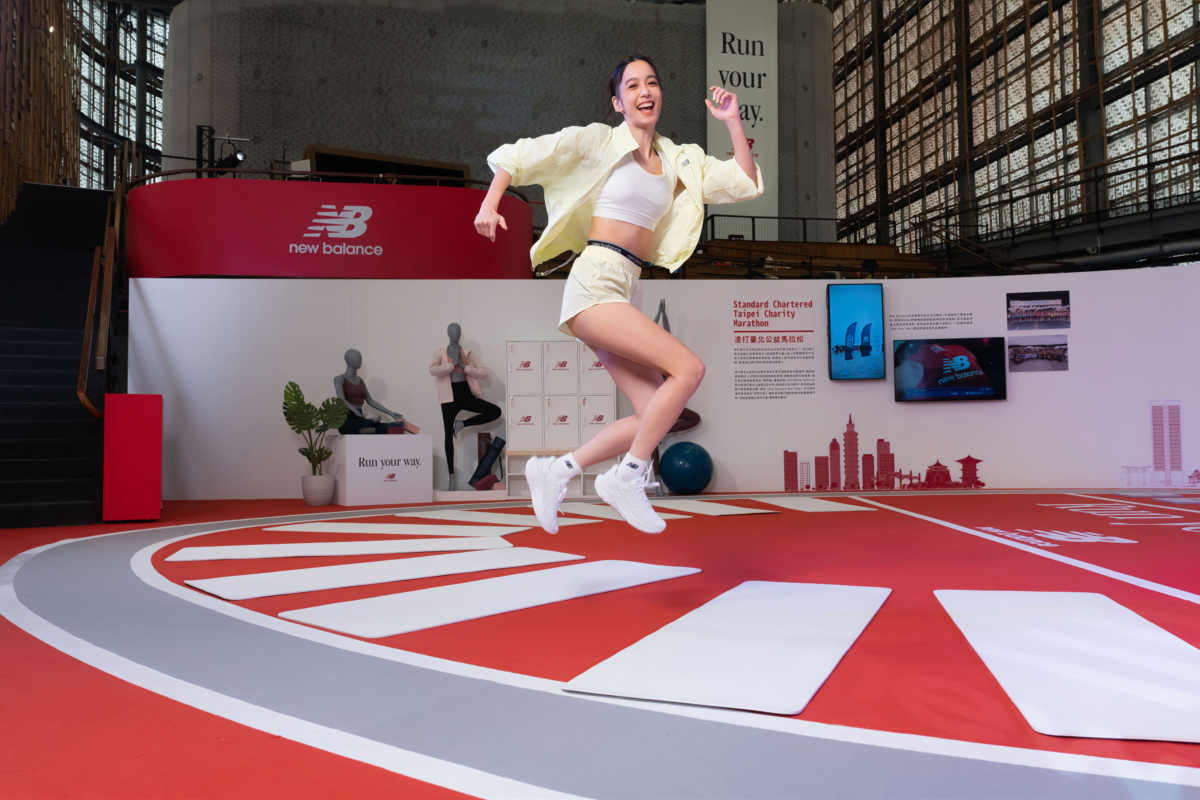 New Balance_Run your way全能運動場_陽光女神 陳庭妮