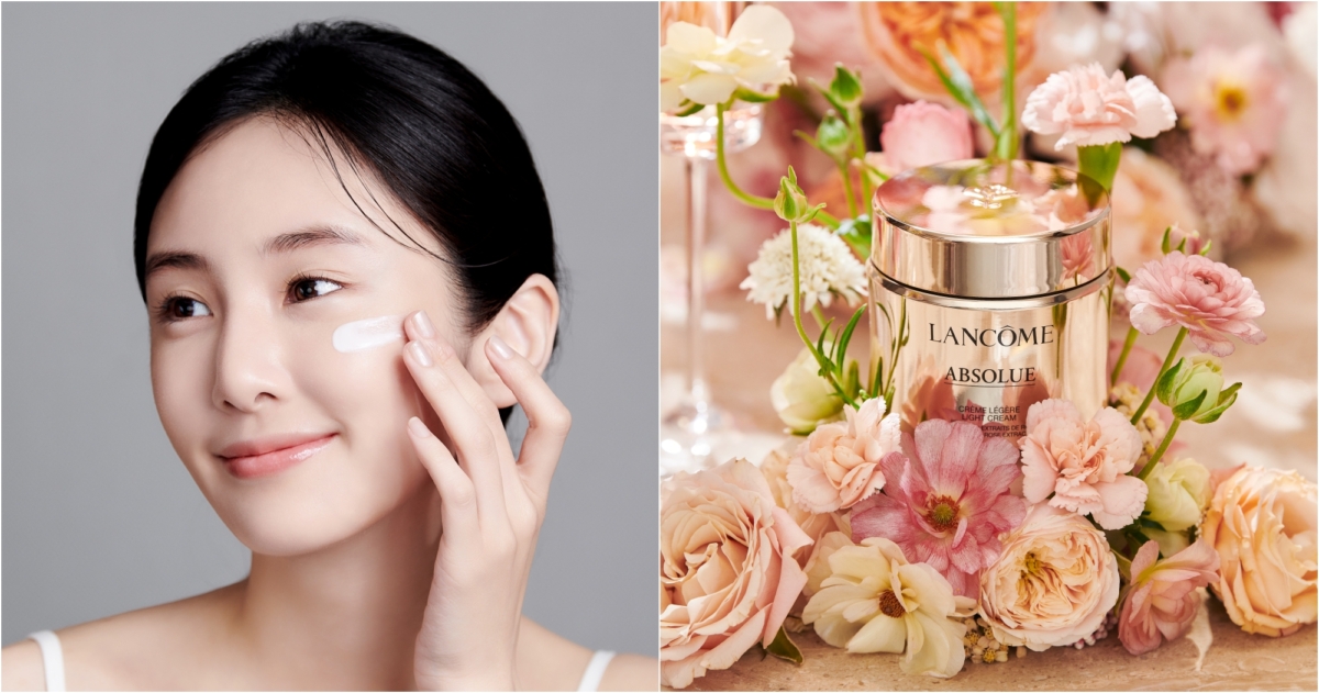 蘭蔻《頂級絕對完美系列》「玫瑰霜」中結合不同珍稀玫瑰