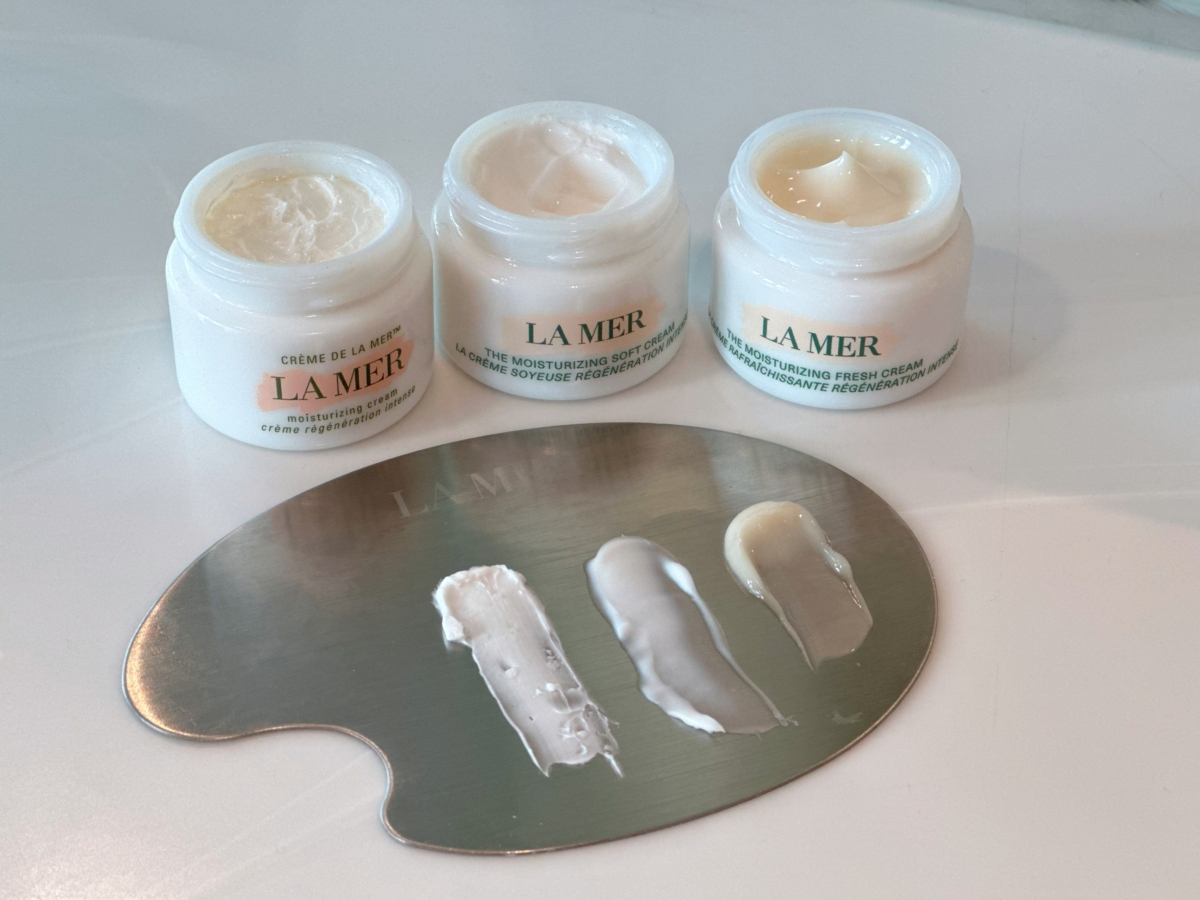 3種質地從豐盈、柔軟到清爽嫩透，依照各種膚質、季節，每個您都能選擇最合適的海洋拉娜乳霜