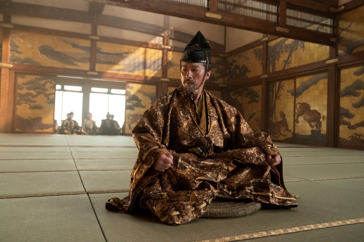 《幕府將軍》真田廣之飾演吉井虎永(原型靈感為德川家康)
