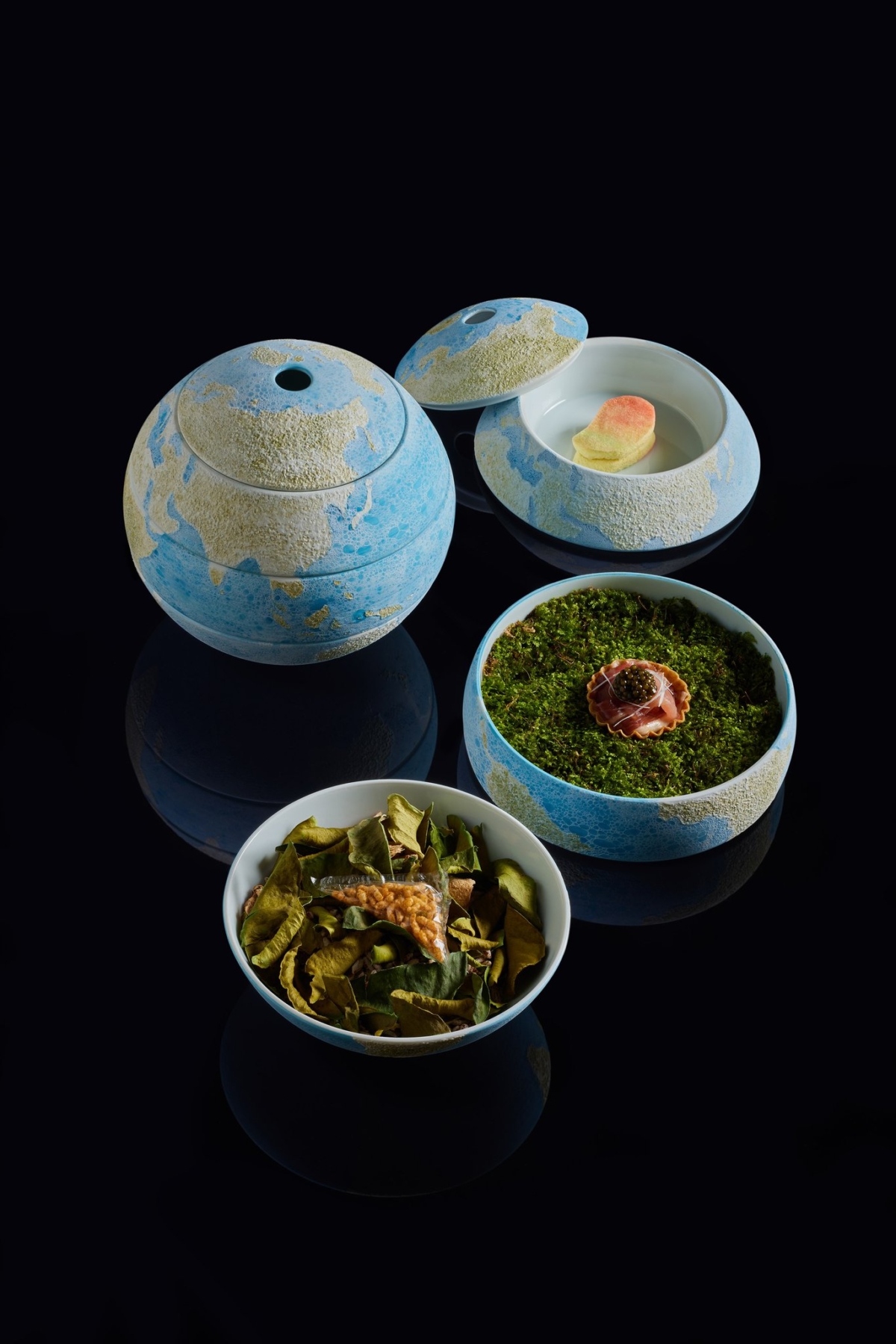 「Gaggan at Louis Vuitton」5S料理前衛大膽，引發話題。