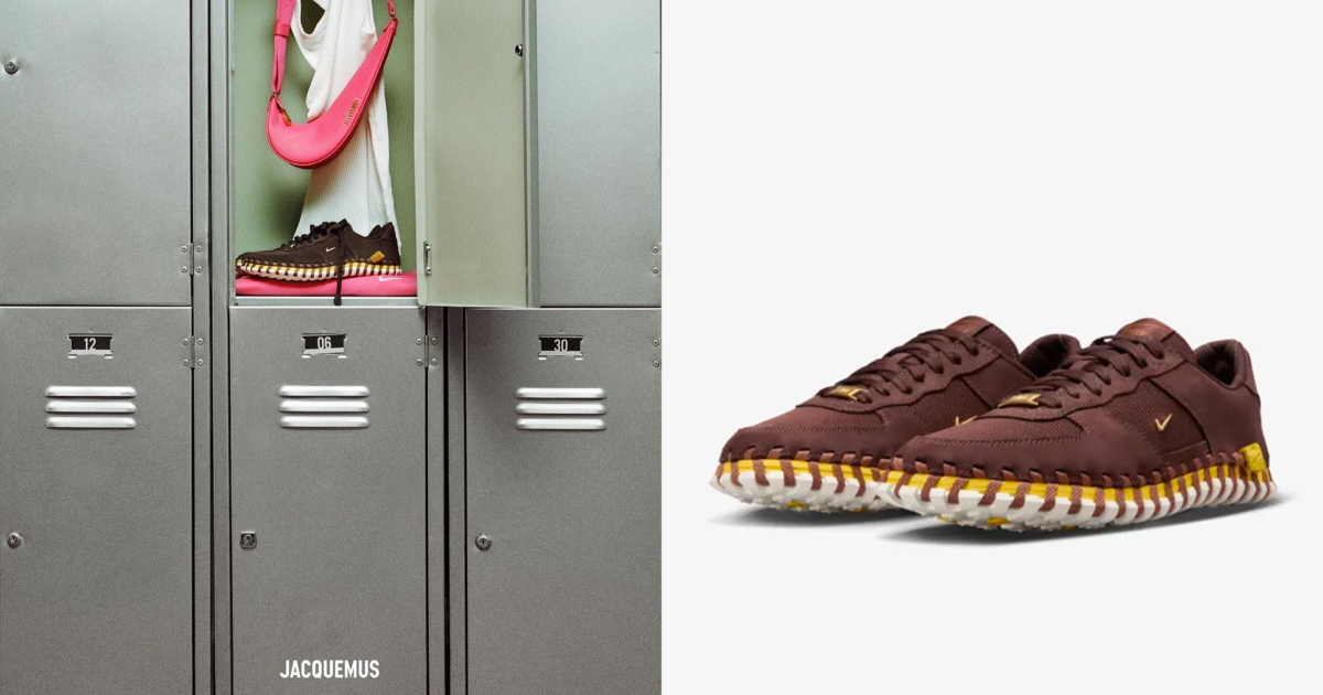 JACQUEMUS x NIKE J Force 1 Earth