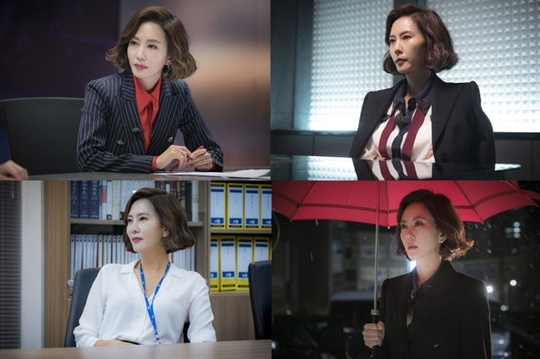 《Misty》熱播時,金南珠的妝髮、穿搭、配件都引發潮流。