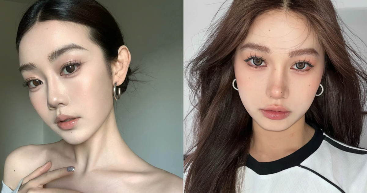 毛流感妝容較注重五官立體感