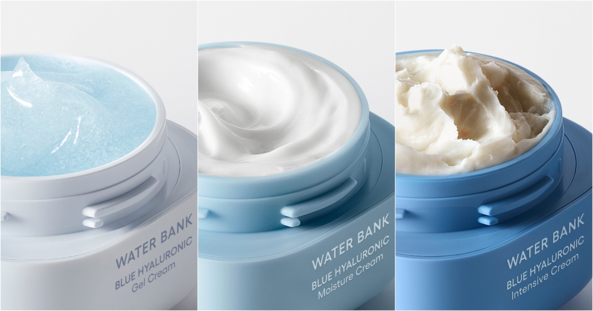 蘭芝 水酷修護保濕霜三種質地