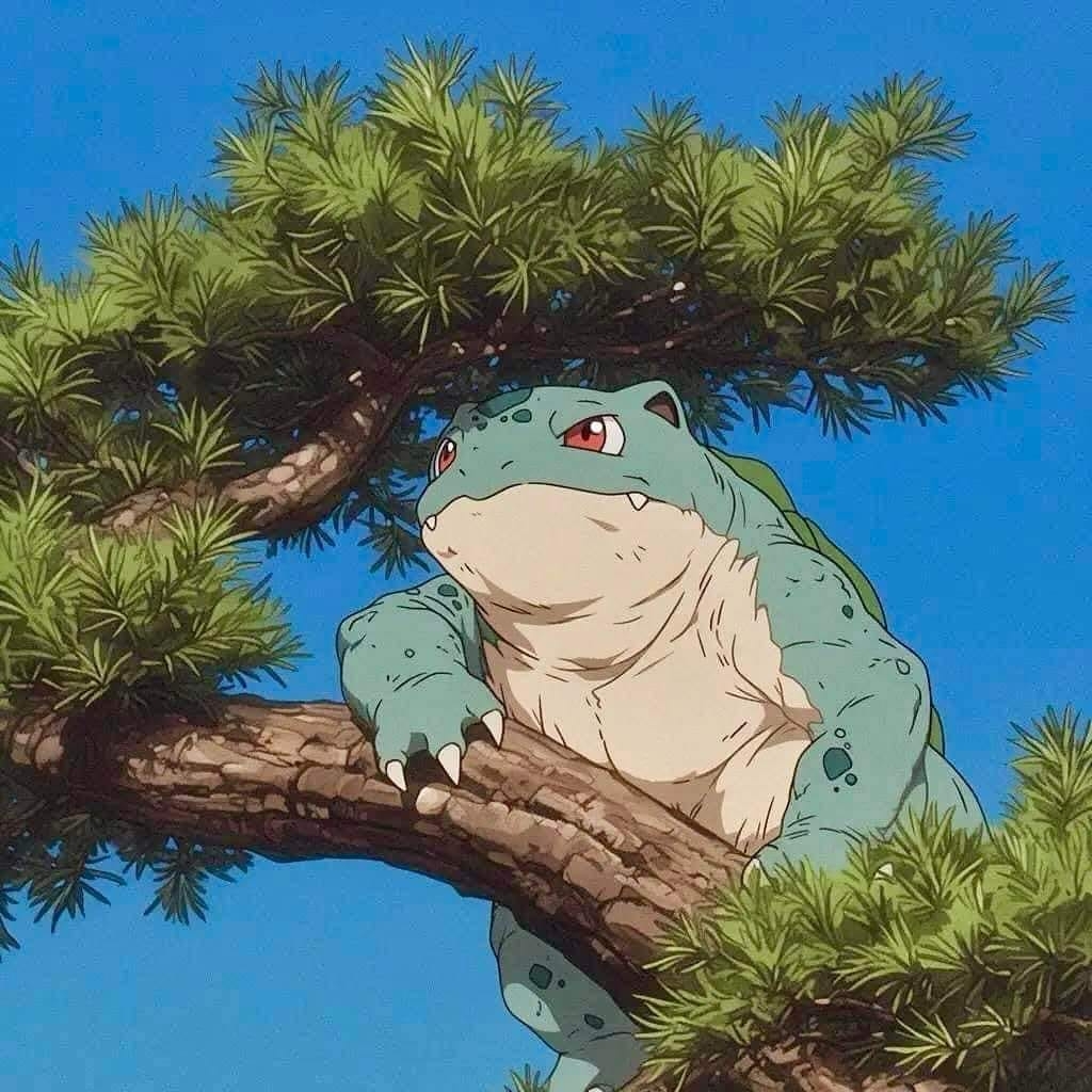 AI宮崎駿版的妙蛙種子