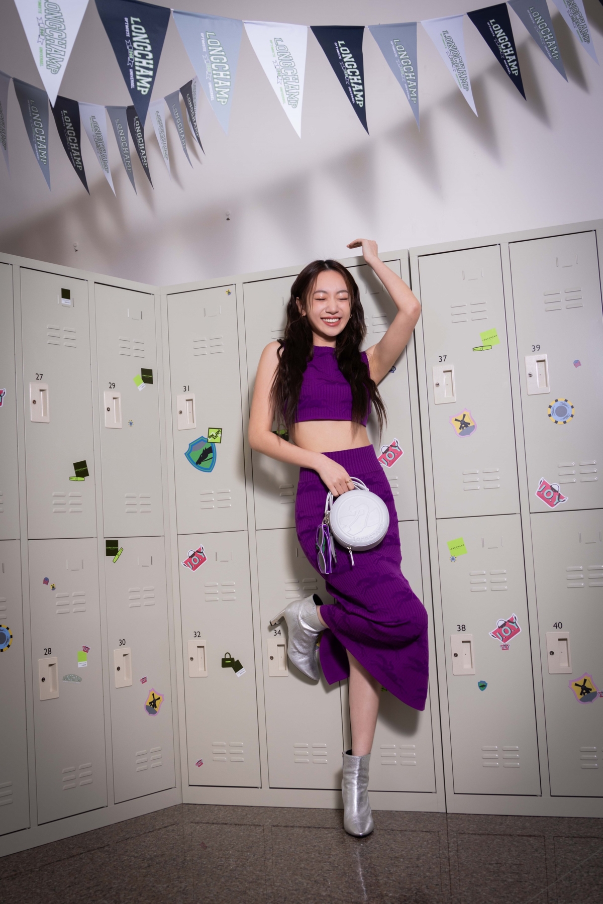 Julia 吳卓源出席SS24 LONGCHAMP UNIVERSITY EVENT