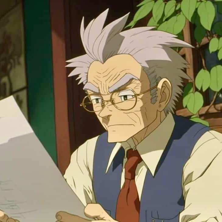 AI宮崎駿版的大木博士