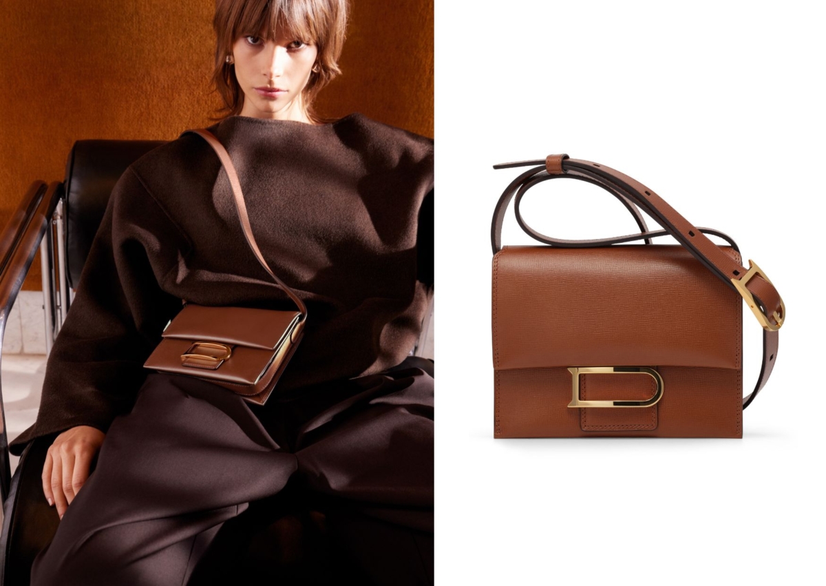 Delvaux Léonce 小型 Opera 暖棕色,NT$ 140,600