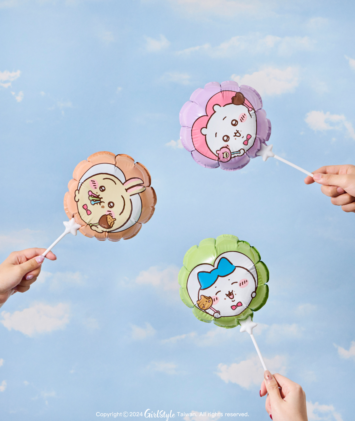 全家加價購|吉伊卡哇聯名充氣氣球