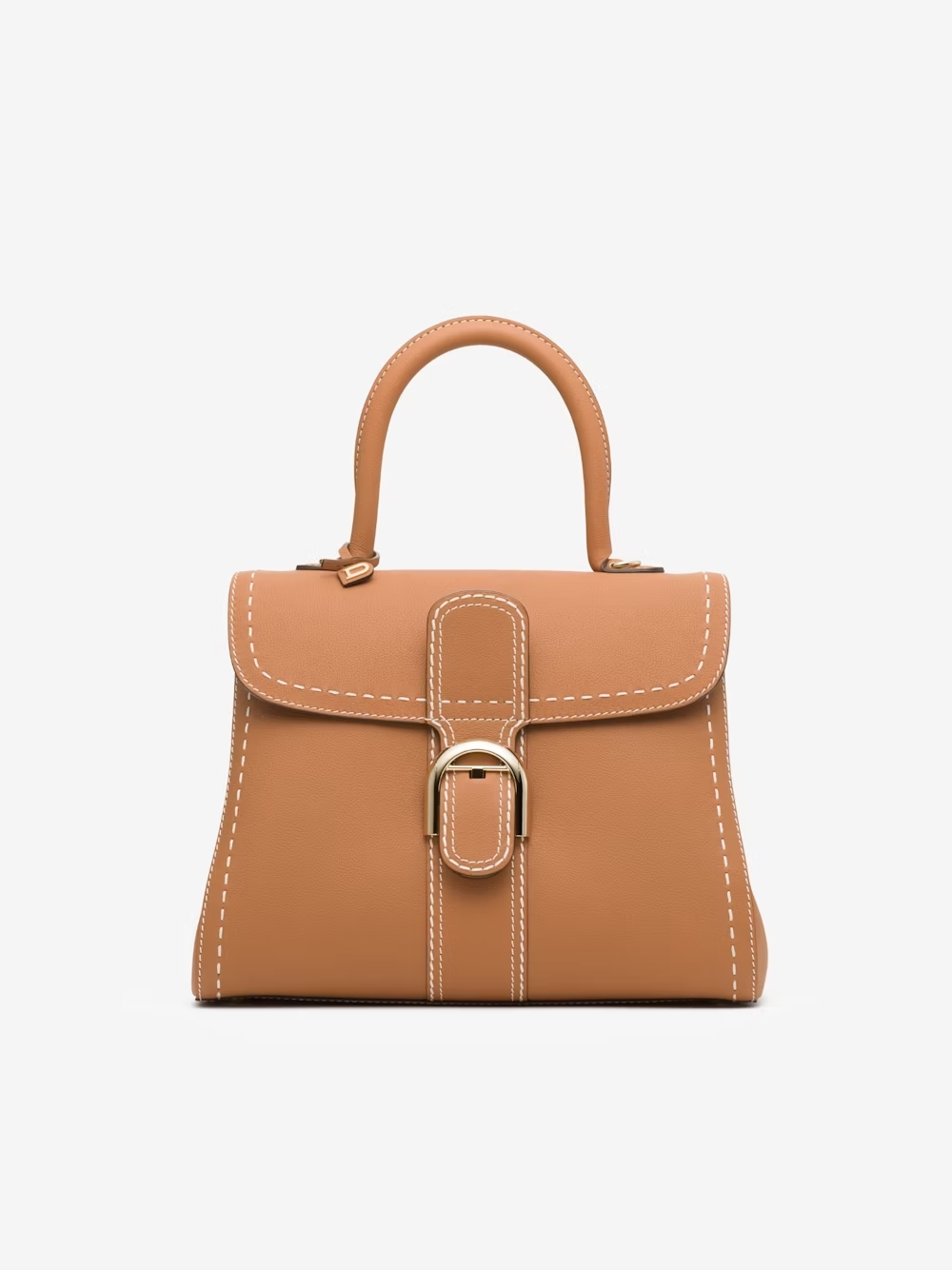 Delvaux Brillant MM Surpiqué 茶色,價格店洽