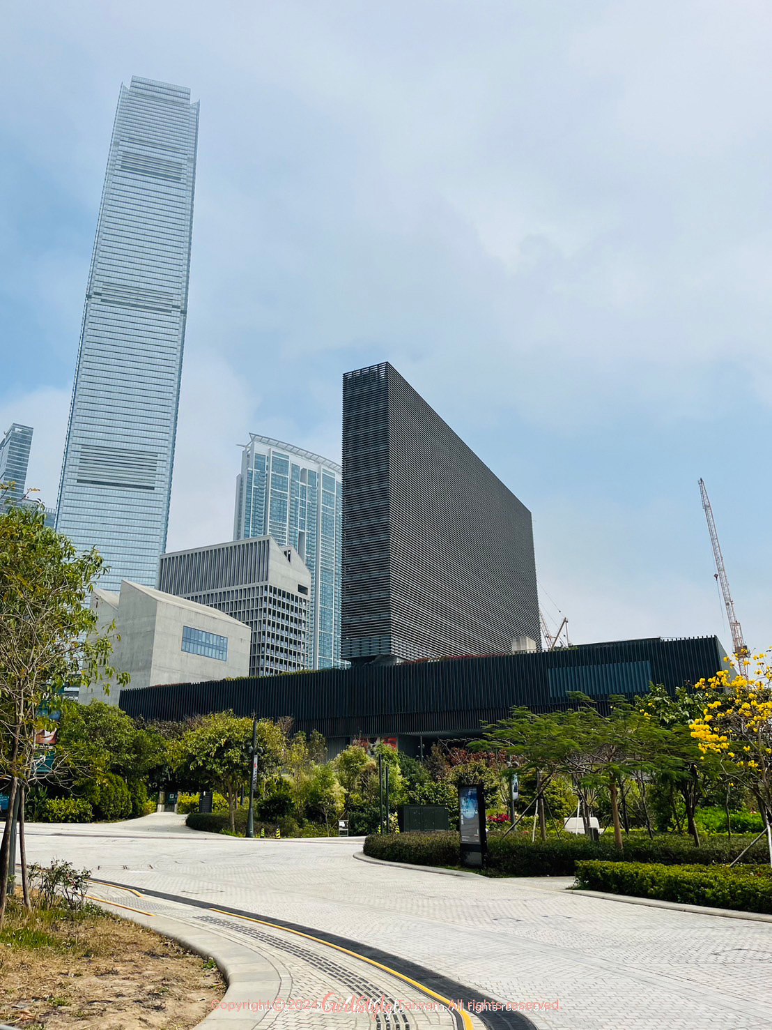 香港視覺文化博物館M+在疫情期間開幕