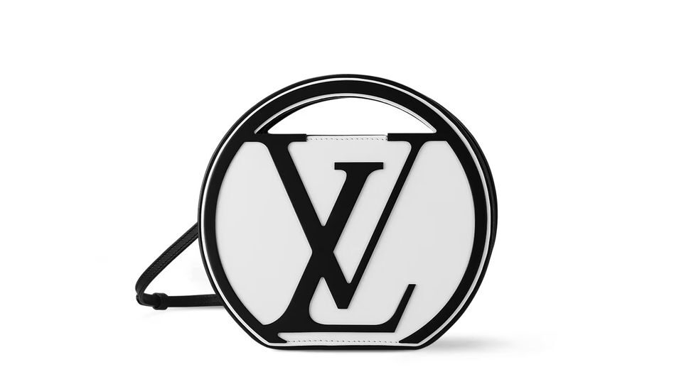 Louis Vuitton Around Me黑白圓形手提包，NT$ 145,000
