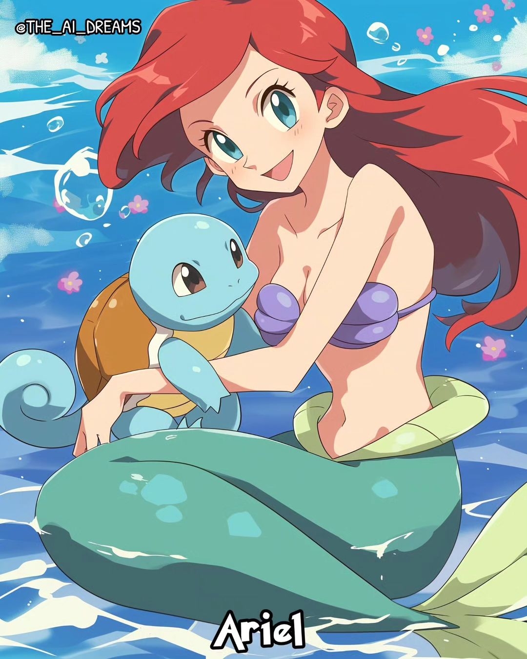 愛麗兒變成《精靈寶可夢》訓練員