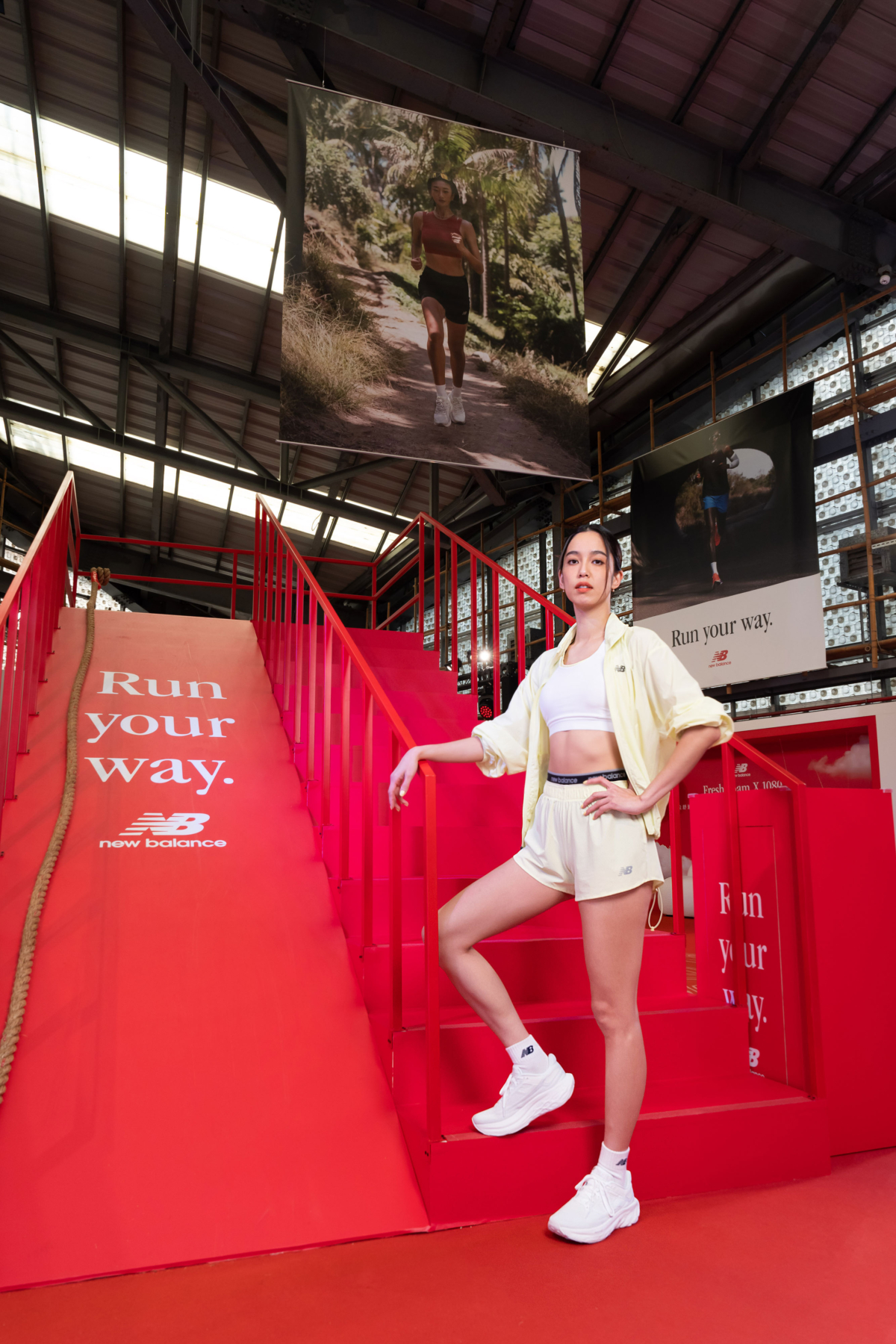 New Balance_Run your way全能運動場_陽光女神 陳庭妮