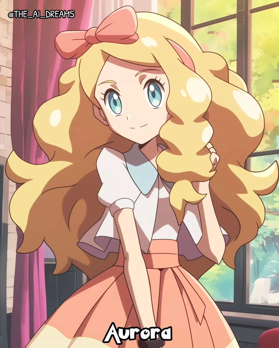 奧羅拉公主變成《精靈寶可夢》訓練員