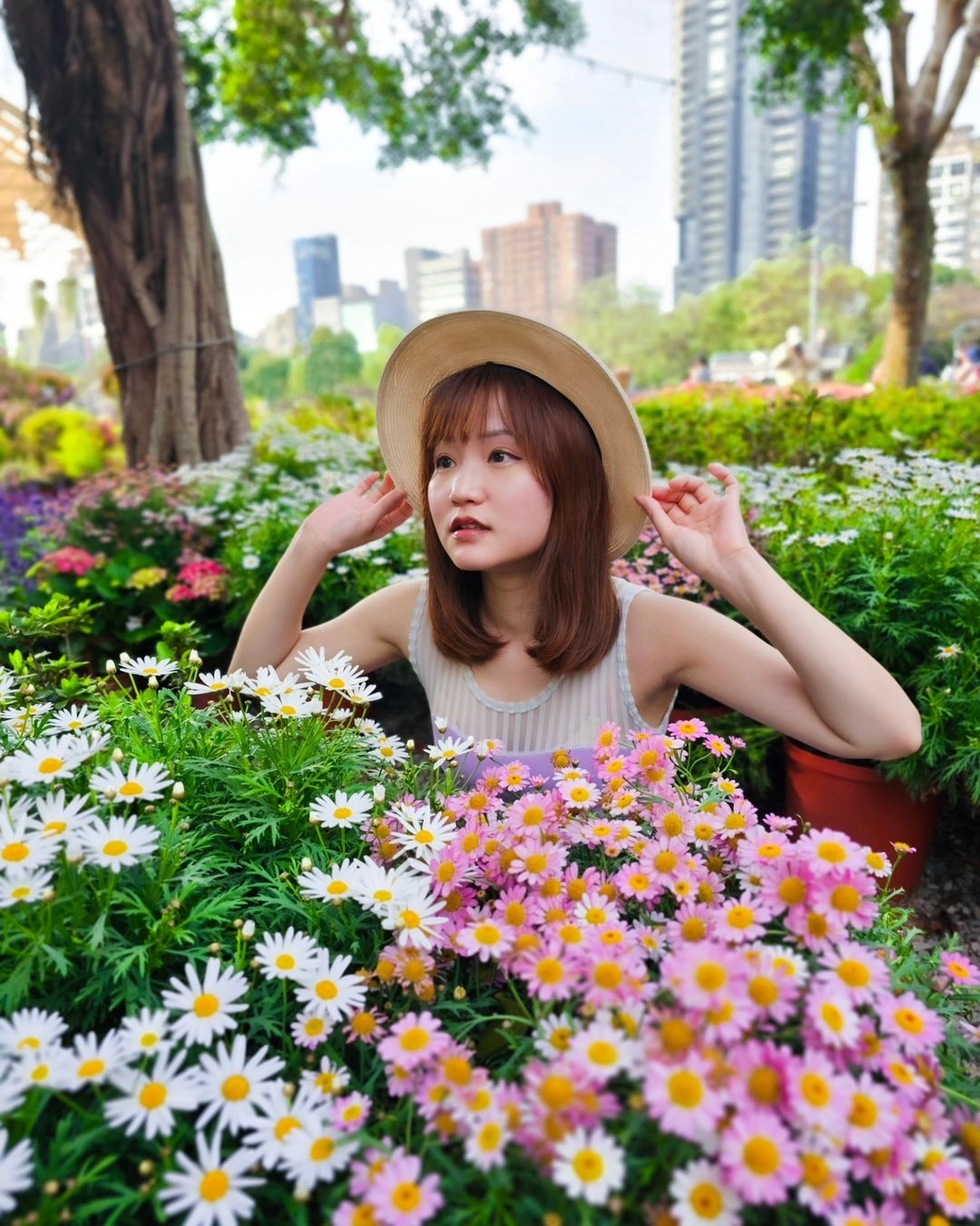 在春暖花開的季節野餐再幸福也不過了呢!