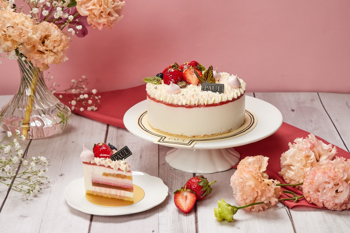 PAUL「粉漾莊園」剖面讓人在多款豐富內餡中挖掘驚喜。