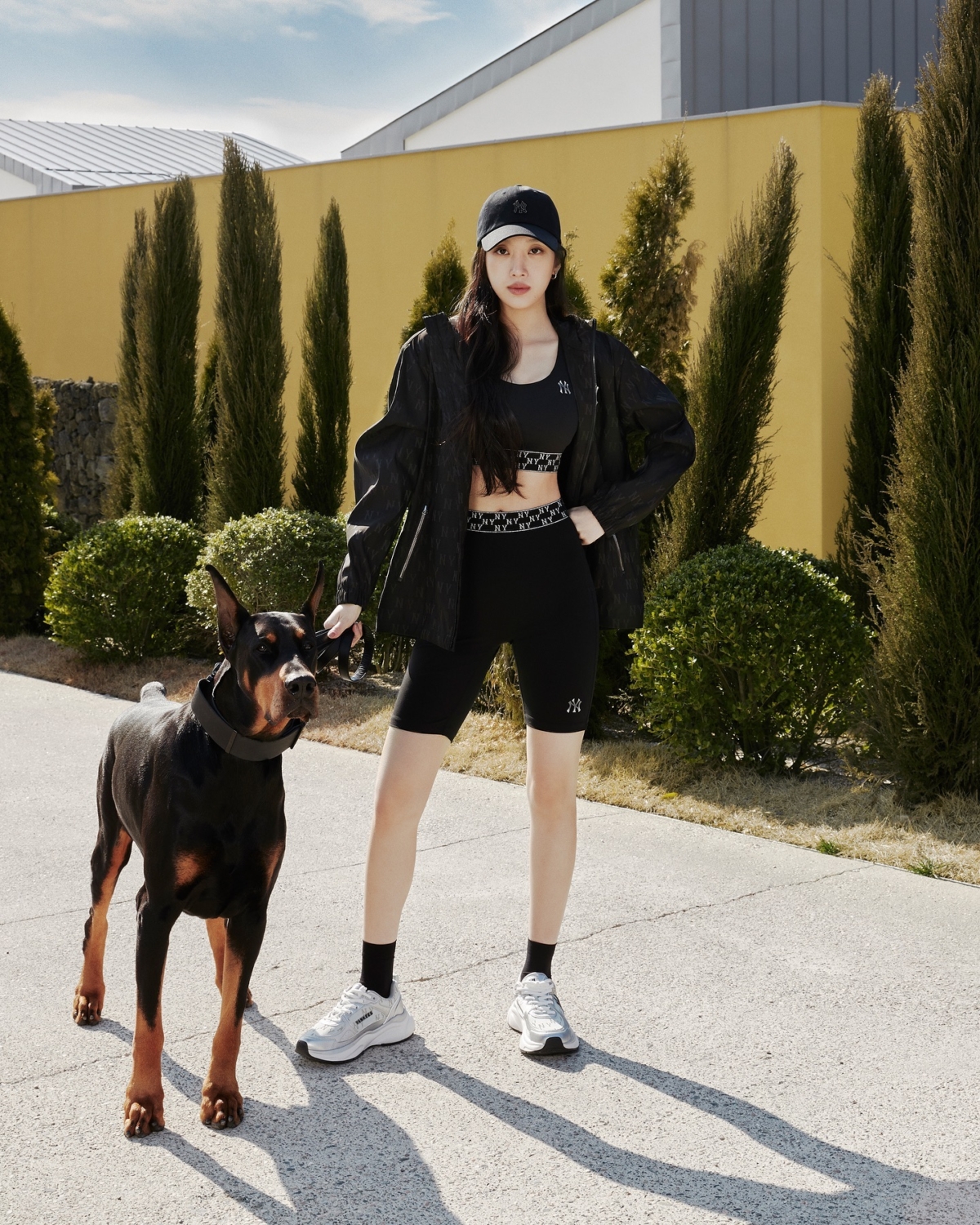 文佳煐穿搭MLB Korea