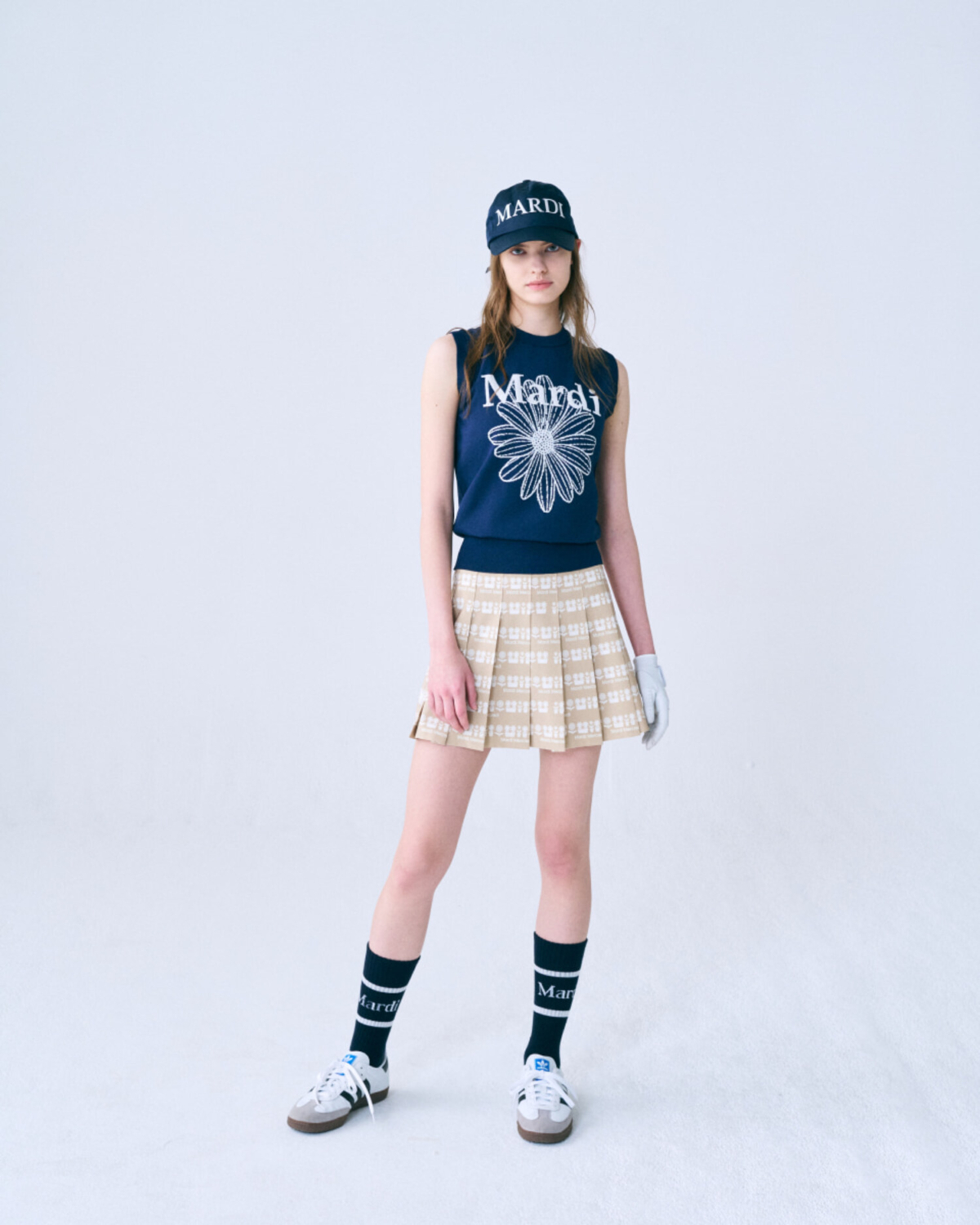 Mardi Mercredi Actif經典小雛菊針織背心, NT$3,380