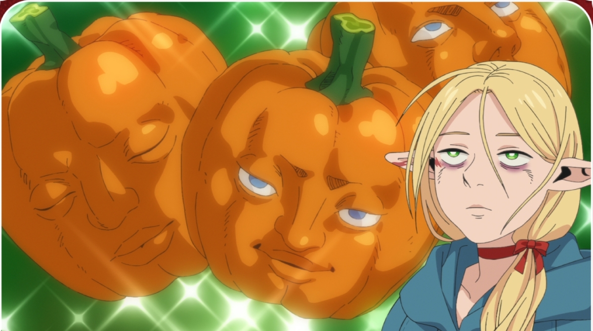 迷宮飯中的樹精果實,以人臉南瓜臉爆紅