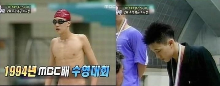 蘇志燮游泳選手昔日照