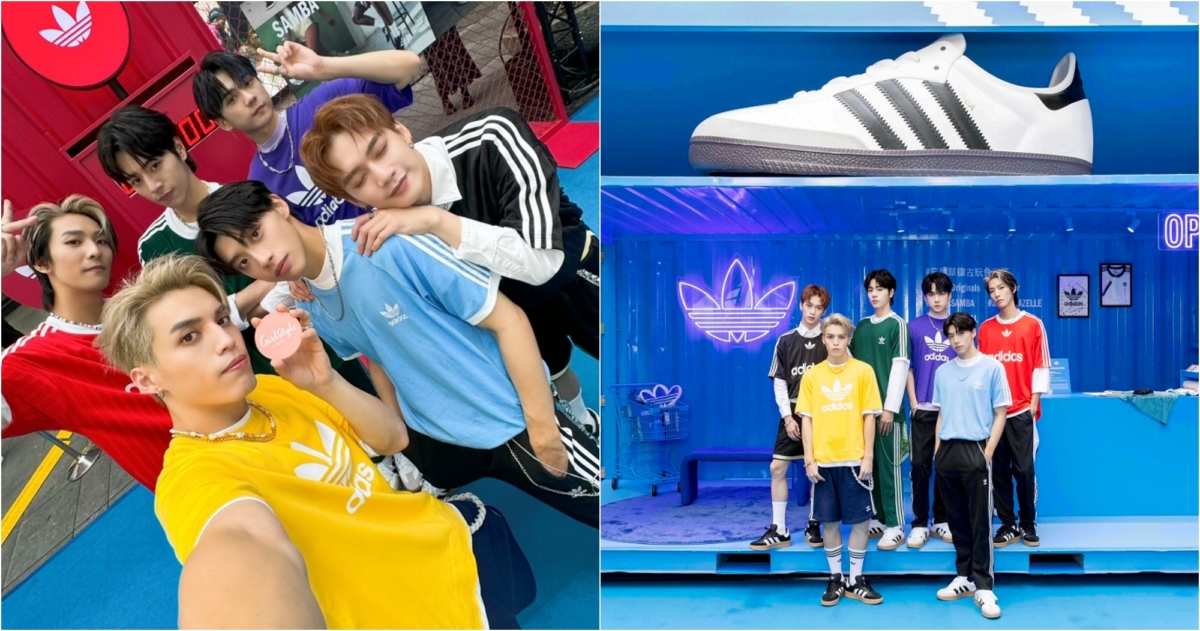 OZONE出席adidas Originals三葉草復古玩色街區