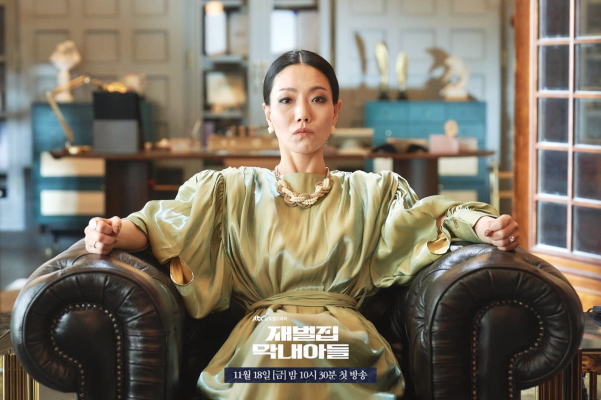 金信祿以《財閥家的小兒子》霸氣姑姑角色深植人心。