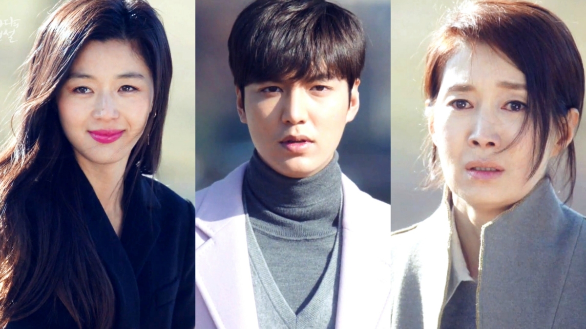 《藍色海洋的傳說》羅映姬、全智賢和李敏鎬曾經多次演出母子母女。