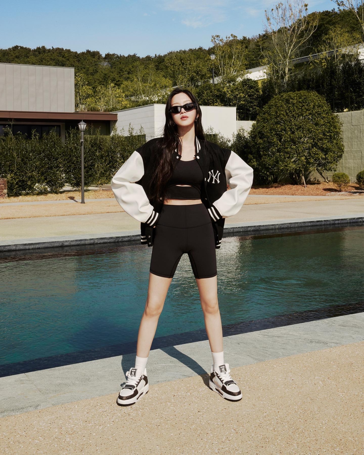 文佳煐穿搭MLB Korea