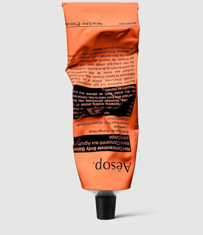 Aesop 橙香身體乳霜 100mL / NT$1,000、500mL / NT$3,000