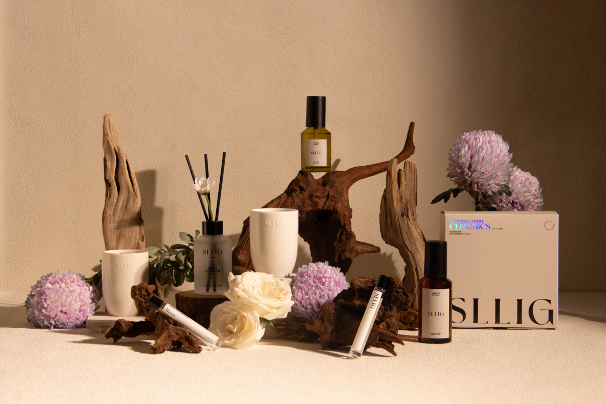 台灣香氛品牌「SLLIG」在2022年因【人生無常,回憶無價 SHORT LIFE LIVE GREAT】而取名
