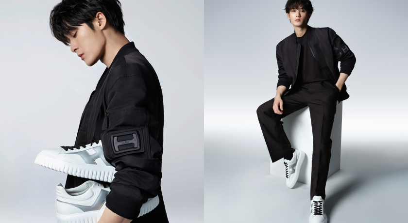 檀健次今年春季升格為HOGAN品牌代言人。