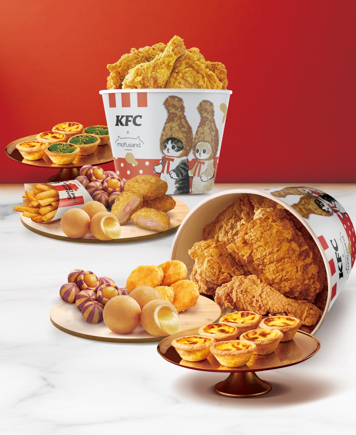 肯德基4月30日起期間限定推出「媽咪520餐」、「親子同萌餐」兩款母親節歡聚首選限定多人餐,優惠62折起。