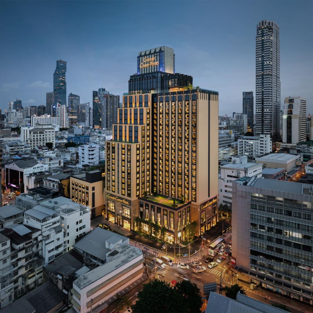 曼谷素里翁格蘭德中心點飯店去年底才開幕，設備都是全新。