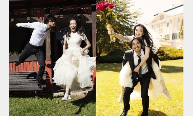 舒淇、馮德倫男帥女美相當速配。