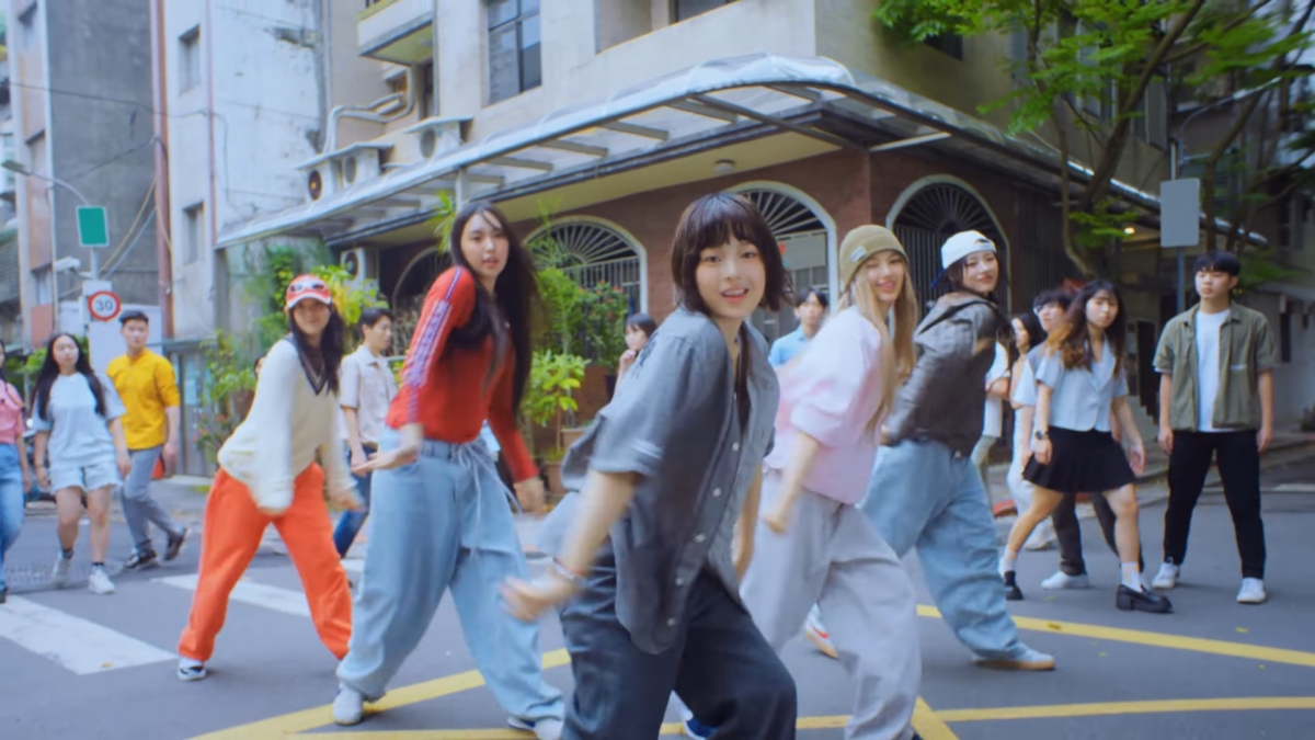 NewJeans台北民生社區熱舞