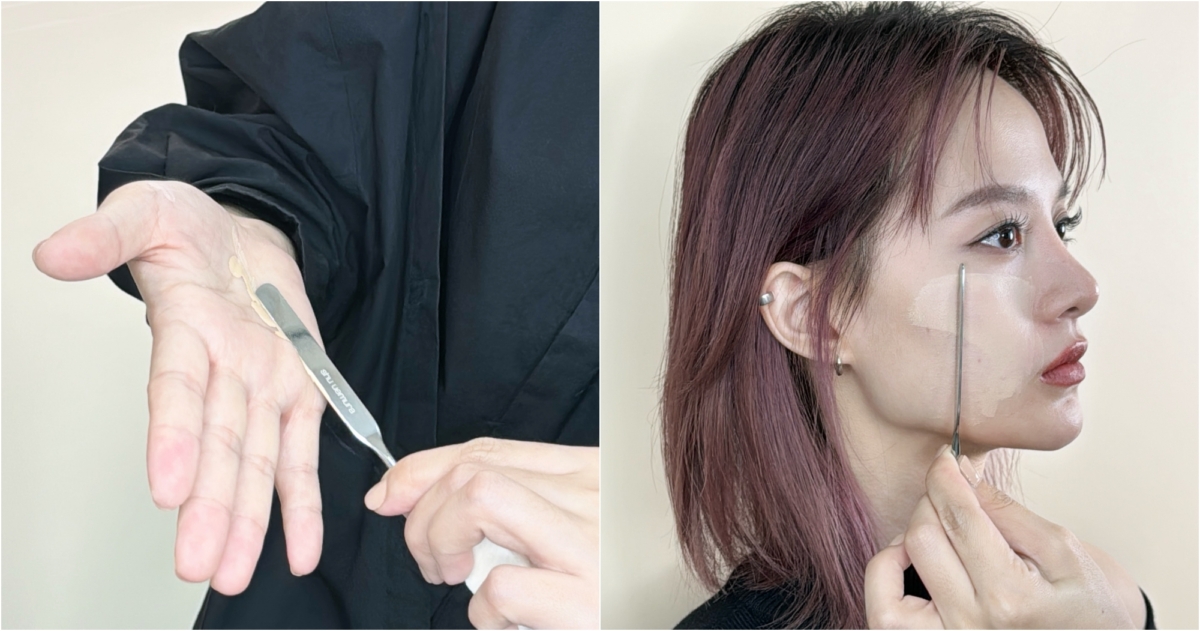 黑眼圈遮瑕步驟02：粉底