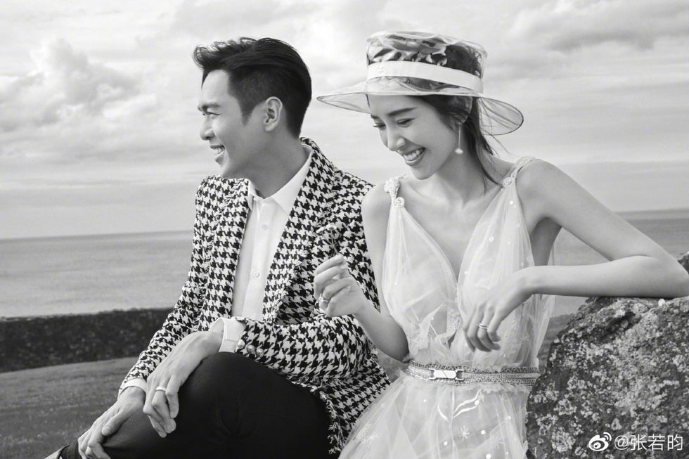 張若昀、唐藝昕婚後持續曬恩愛。