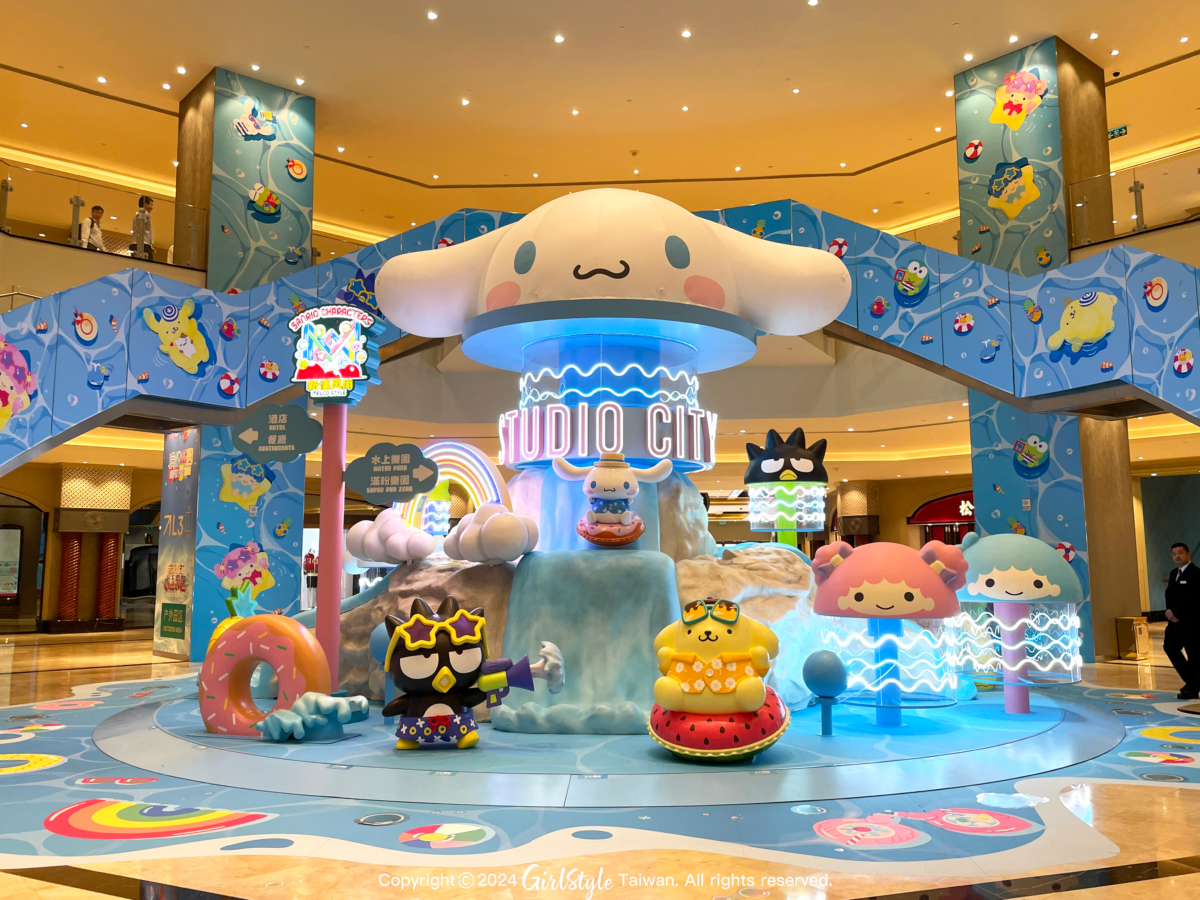 新濠影滙大廳三麗鷗展打卡地標